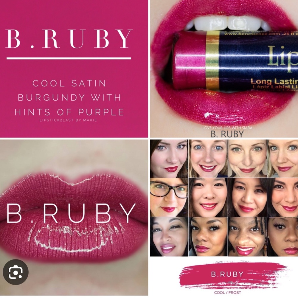 New B. Ruby lipsense
